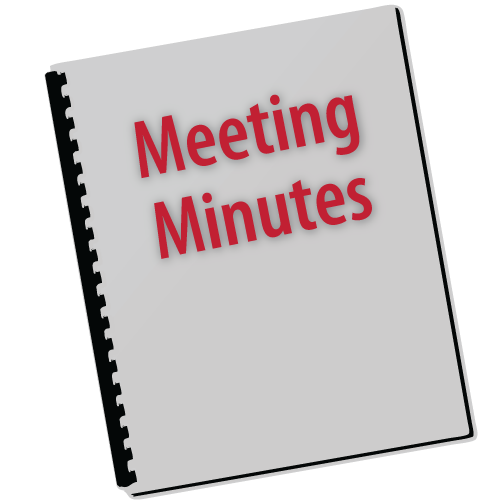 Meeting minutes folder